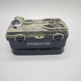 TIYIMIYUXU Trail Camera - 20MP Photos, 1080p Video, 128GB Storage, 15m Infrared Distance, Time-Lapse, RoHS Certified
