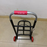 XARCAR Mini Trolleys, Durable Metal Construction, Compact Size 22 x 13 x 4.7 cm, Available in Black and Red