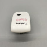 Tordottsy Ultrasonic Mosquito Repellers - High-Efficiency Pest Control, ABS Material, Smart Chip, Eco-Friendly, 90x56x50mm, White, AC90-220V