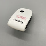 Tordottsy Ultrasonic Mosquito Repellers - High-Efficiency Pest Control, ABS Material, Smart Chip, Eco-Friendly, 90x56x50mm, White, AC90-220V