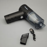 Paxanpax  Vacuum Cleaner – 6000PA Strong Suction, 2000mAh Battery, Portable and Compact, 400g, Black, 16.5×14.5×4cm
