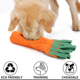 Pet Dog Chew Sniffing Toy Recyclable Education Dog IQ Squeaky Training Dog Interactive Pet Toy Bite Resistant Washable