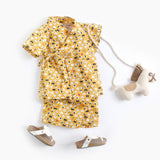 Summer Baby Boys Girls Clothing Set Cartoon