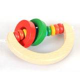 Montessori Wooden 3D Toys Childhood Learning Kids Baby Colorful Wooden Blocks Educational Toy For Kid Christmas Gift