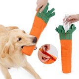 Pet Dog Chew Sniffing Toy Recyclable Education Dog IQ Squeaky Training Dog Interactive Pet Toy Bite Resistant Washable