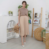 Pleated Skirt - Midi Skirt