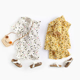 Summer Baby Boys Girls Clothing Set Cartoon