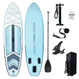 Dibleur Surfboards for All Skill Levels, Non-Slip Surfboard,Includes Paddle and Pump, Fins