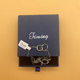 TIMING Choker necklaces,Niche, Personality,Fashion,Simple,Adjustable Pendant Necklace Ladies Girls