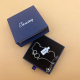 TIMING Choker necklaces,Niche, Personality,Fashion,Simple,Adjustable Pendant Necklace Ladies Girls