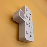 TEEMDOM Converters for electric plugs,Porous independent switch wireless socket