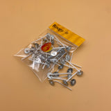 Roopy Wax for making candles, wicks for candlesm with Metal Tabs,Candle DIY,Candle Wicks Gift