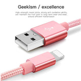 Fast Charging Cable IOS Andriod TypeC 1M 2M 3M for IPhone 11 11Pro 11Pro Max 7 8 Plus 6 6sPlus 6 6s 5 5s Quick Charger USB Cable