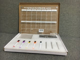 TROHESTAR Stick-on whiteboards and dry-erase boards , 24"x 36" Stain Proof White Board Dry Erase Surface, Weekly Organizer Planner for Home