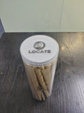 LOCATE Cigarette paper,40 Pack Rolled Cones 1 1/4 Size Organic Cigarette Rolling Papers with Tips (78mm/3inch) (Yellow)