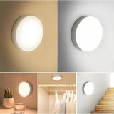 Led Motion Sensor Light USB Rechargeable Wireless Infrared Sensor Night Light Energy-saving Cabinet Light Corridor Lamp