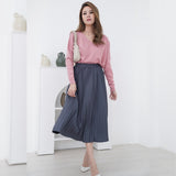 Pleated Skirt - Midi Skirt