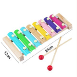 Montessori Wooden 3D Toys Childhood Learning Kids Baby Colorful Wooden Blocks Educational Toy For Kid Christmas Gift