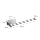 Self Adhesive Tissue Holder 304 Stainless Steel Bathroom Kitchen Paper Towel Holder