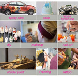 Skena Makeup application system consisting of an airbrush and compressor for Makeup, Nail Art, Tattoo