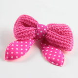 Pet Hair Clip Pet Supplies Dog Tiara Pink Wool Hairpin