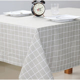 Homlly Checked Table Cover Cloth