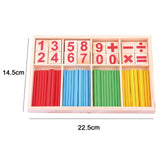 Montessori Wooden 3D Toys Childhood Learning Kids Baby Colorful Wooden Blocks Educational Toy For Kid Christmas Gift