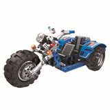 Three-wheeled Motorcycle Building Blocks Kids Technic Toys Compatible with Lego Children Birthday Gift