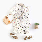 Summer Baby Boys Girls Clothing Set Cartoon