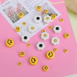 Retro Smiley Classic Ceramic BeadsinsKorean Style Mobile Phone Charm Bracelet NecklaceDIYJewelry Accessories Material