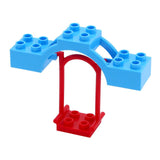 DIY Children Swing Playground Blocks Bricks Baby Kids Educational toys In Stock