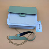 Weiikem Women's Satchel Bag, Green Fashion Classic Shoulder Bag,Small Shoulder Bag Mini Purse