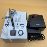 Skena Makeup application system consisting of an airbrush and compressor for Makeup, Nail Art, Tattoo