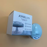 JONKLUS Non-electric crushers for kitchen use, Small Hand Pull Food Vegetable Chopper(Black)