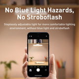 Hanging Magnetic LED Table Lamp Chargeable Stepless Dimming Desk Lamp Cabinet Light  For Closet Wardrobe USB Night Light
