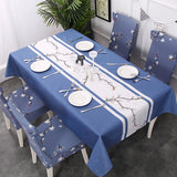 [50 Pattern] Ins Waterproof Table Cloth Chair Cover Cotton Line Festival Wedding Dinner Table Decor Tablecloth