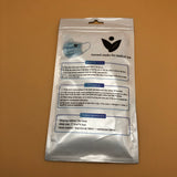 yoiwqueoh Aerosol masks for medical use, Disposable Earloop Face Masks Sanitary Masks For Medical Purposes (Blue)