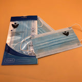 yoiwqueoh Aerosol masks for medical use, Disposable Earloop Face Masks Sanitary Masks For Medical Purposes (Blue)