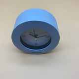 GAUBOS Alarm clocks,10.5cm Round Non-Ticking Silent, AA Battery Operated for Bedroom, Bedside(Gray)