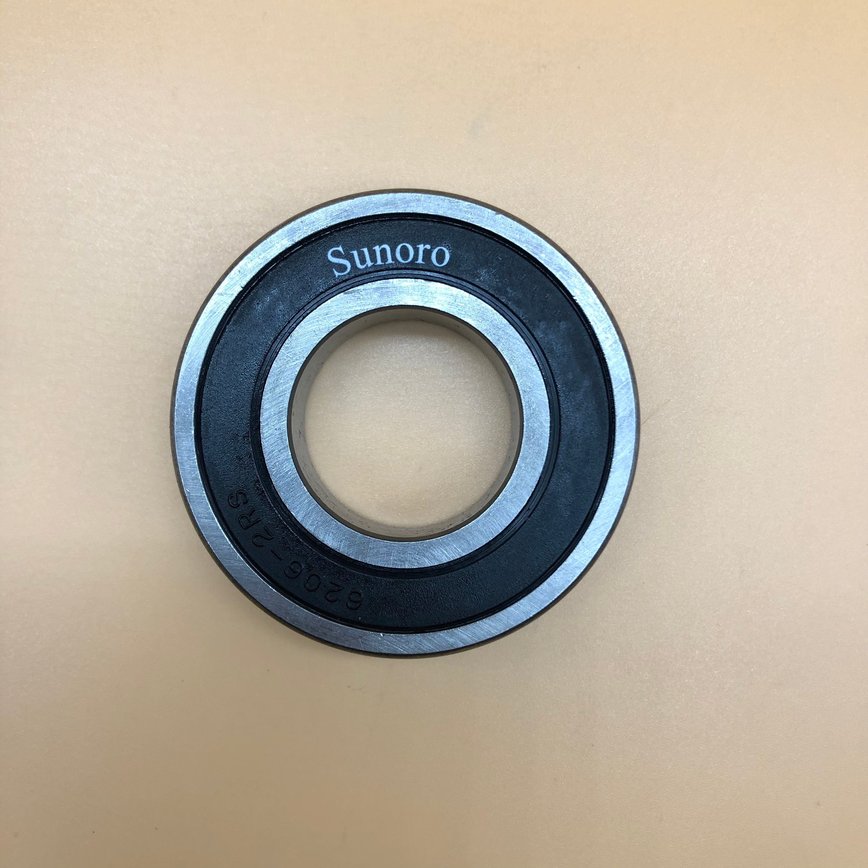 Sunoro Ball bearings for use in machines,ID 3/4" x OD 1-3/8"Double Rubber Seal Bearings, Applicable Lawn Mower, Wheelbarrows, Carts & Hand Trucks Wheel, Replacement 10 Pack