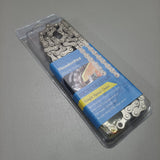 ThunderCycle Bicycle chains，1/2 × 1/8-inch road mountain bike chain with 114 links
