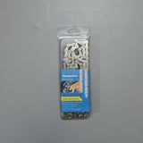 ThunderCycle Bicycle chains，1/2 × 1/8-inch road mountain bike chain with 114 links