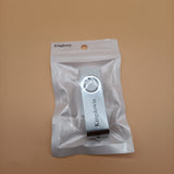Kingdowin Blank USB flash drives,Metal 128GB Swivel USB Drives 1 Pack