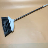CHCLACE Brooms, 58 inch Long Handle Soft Brooms for Home Kitchen Room Office Lobby(White)