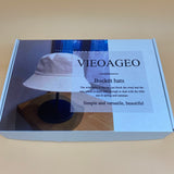 VIEOAGEO Bucket hats, Unisex Trendy Lightweight, Summer Caps with Neck Flap