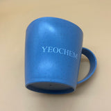 YEOCHEM Coffee cup, Reusable Plastic Drinking Cup with Handle, Unbreakable Coffee Mug Plastic, Set of 1