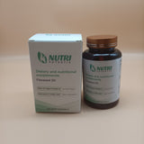 NUTRI POTENTIA Dietary and nutritional supplements,Flaxseed Oil for Heart Health Support 1400 mg