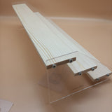 CIDYRANRAN Display racks,2 Tier Clear Acrylic Display Shelf for Cupcakes