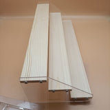 CIDYRANRAN Display racks,2 Tier Clear Acrylic Display Shelf for Cupcakes