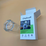 Chyllnaff drinkware, reusable glasses, polygonal glasses for water, juice, beer, wine and cocktails.